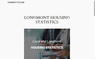 Longmont Title website