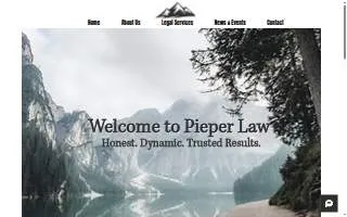 Pieper Law LLC website