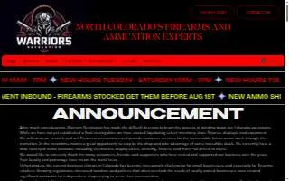 Warriors Revolution of Longmont website