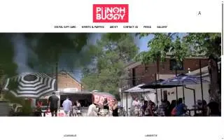 Punch Buggy Shave Ice website