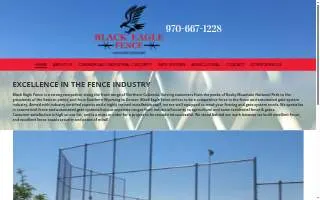 Black Eagle Fence website