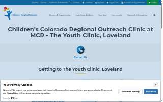 Children's Colorado Regional Outreach Clinic, Loveland