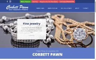 Corbett Pawn website