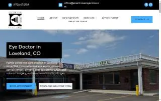 Eisenhower Eyecare website