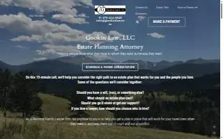 Gookin Law, LLC website