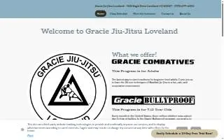 Gracie Jiu-Jitsu Loveland website