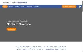 Inspections by Referral website