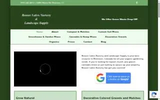 Beaver Lakes Nursery & Landscape Supply website
