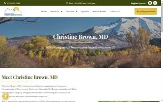 Christine Brown, MD website
