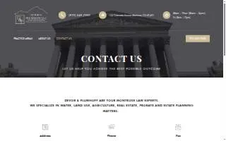 Colorado West Law website