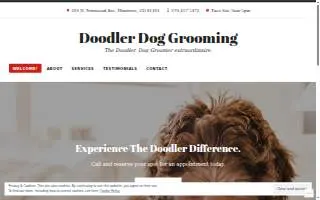 Doodler Dog Grooming LLC website