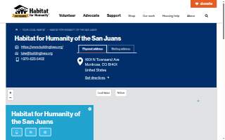 Habitat for Humanity of the San Juans-Montrose