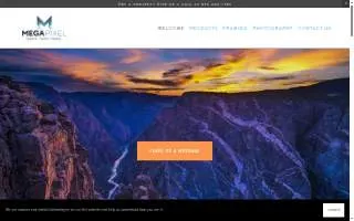 MegaPixel - Print - Frame website