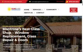Sun Glass Montrose website