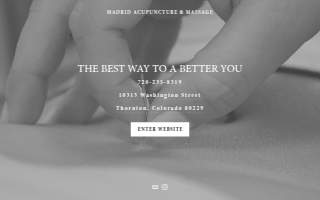 Madrid Acupuncture & Massage of Northglenn