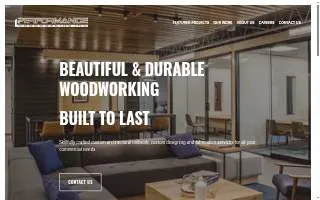 Performance Woodworking Inc website