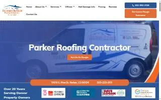 Colorado Superior Roofing & Exteriors of Parker website