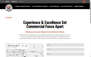 Commercial Fence & Iron Works