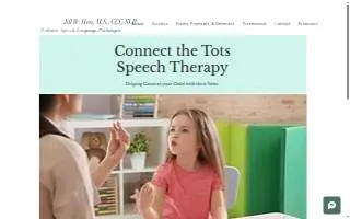 Connect the Tots Speech Therapy- Jill Hess website