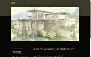 Enger Architecture website
