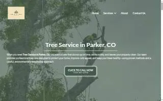 Parker Tree Pros website