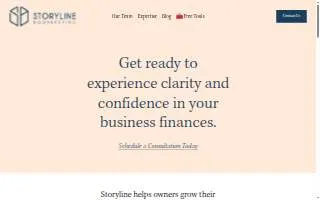 Storyline Bookkeeping website