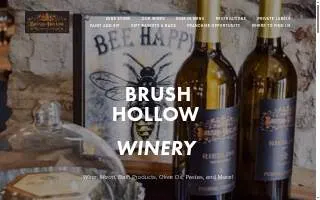 Brush Hollow Winery website