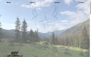 Buck Land Surveying, LLC website