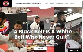Childress Brazilian Jiu-Jitsu Academy website