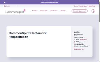 CommonSpirit Centers for Rehabilitation