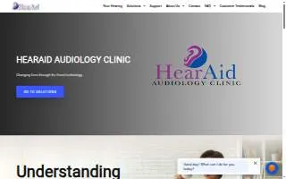 Hearaid Audiology Clinic of Pueblo website