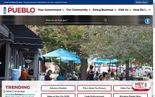 Pueblo Workforce Center website