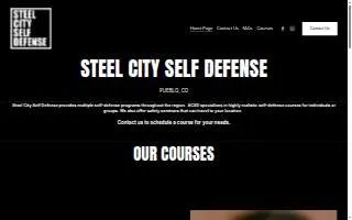 Steel City Self Defense website