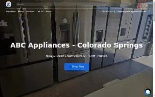 ABC Appliances of Security-Widefield website