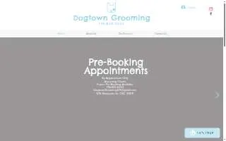 Dogtown Grooming website