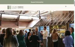 Church Ranch Event Center and Wedding Venue website