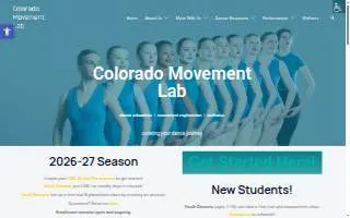 Colorado Movement Lab of Sherrelwood website