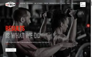 Core Progression Elite Personal Training of Sherrelwood website