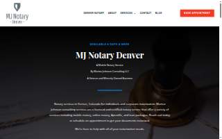 MJ Notary Denver (A Mobile Notary & Apostille Service) of Sherrelwood