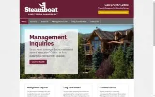 Steamboat Association Management website