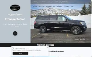 Steamboat Transportation website