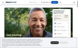 Aspen Dental - Myrtle Beach, SC of Superior website