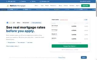 NetRate Mortgage website