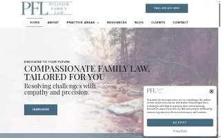 Pulitzer Family Law of Superior website