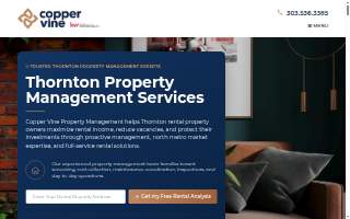 Copper Vine Property Management of Thornton