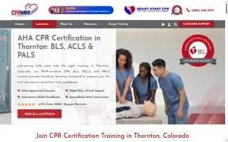 CPR Thornton website