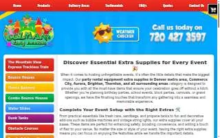 Guzman's Party Rentals of Thornton website