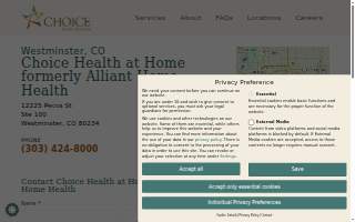 Choice Health at Home (Formerly Alliant Home Health)