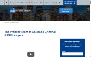 Colorado Legal Defense Group - Criminal & DUI Attorneys