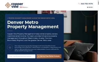 Copper Vine Property Management of Westminster